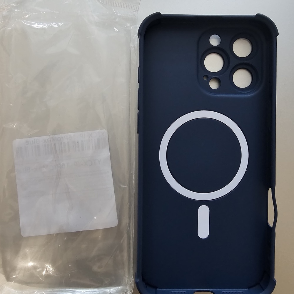 Magnetic Blue Phone Case